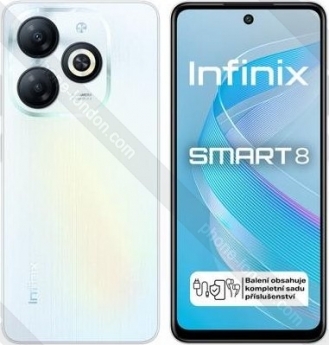 Infinix Smart 8 64GB Galaxy White