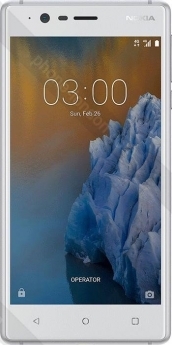 Nokia 3 Single-SIM silber