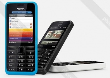 Nokia 301 blau