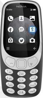 Nokia 3310 3G Single-SIM grau