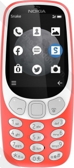 Nokia 3310 3G Single-SIM red