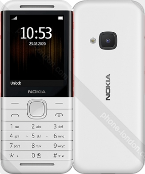 Nokia 5310 XpressMusic (2020) Dual-SIM weiß/rot