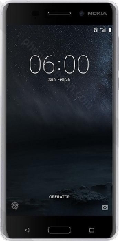 Nokia 6 Single-SIM silber