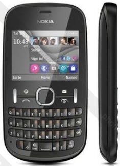 Nokia Asha 201 grau
