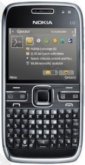 Nokia E72 zodium black