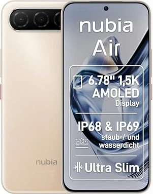 Nubia Air Titanium Desert