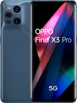 Oppo Find X3 Pro blue