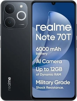 Realme Note 70T 256GB Obsidian Black