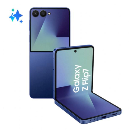 Samsung Galaxy Z Flip7 F766B 5G 12GB RAM 256GB Blue Shadow