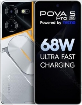 Tecno Mobile Pova 5 Pro 5G 256GB Silver Fantasy