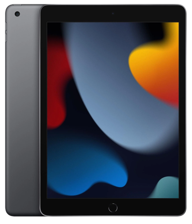 Apple iPad 9th Gen 10.2in Wi-Fi + Cellular 64GB Space Grey