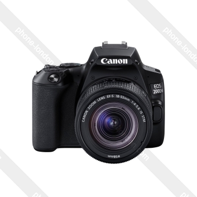 Canon EOS 200D II with 18-55mm Lens Black