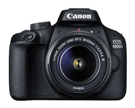 Canon EOS 4000D with EF-S 18-55mm IS STM