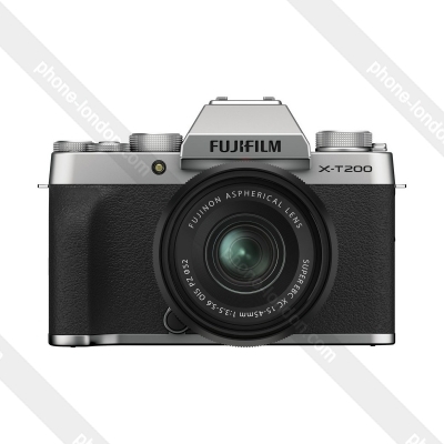 FUJIFILM X-T200 with 15-45mm Lens Silver