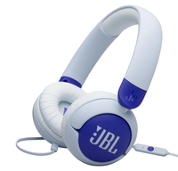 JBL JR320 Wired On-Ear Headphones for Kids Blue